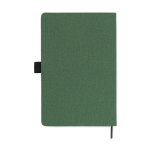 Carnet en PU à couverture rigide et poche pour téléphone, format A5
