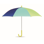 Parapluie enfant avec 8 panneaux aux couleurs de l'arc-en-ciel, Ø46cm couleur multicolore troisième vue