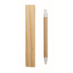Planificateur hebdomadaire, stylo à bille bleu, règle et autocollants couleur beige septième vue