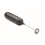 Mousseur à lait électrique avec finition mate, rechargeable par USB couleur noir quatrième vue