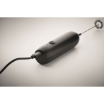 Mousseur à lait électrique avec finition mate, rechargeable par USB couleur noir sixième vue photographique