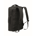 Sac à dos RPET avec effet marbré et porte-trolley 15 couleur noir deuxième vue