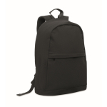 Sac à dos pour ordinateur portable en matériaux recyclés, 15 pouces couleur noir