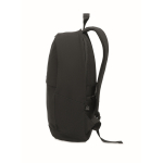 Sac à dos pour ordinateur portable en matériaux recyclés, 15 pouces couleur noir