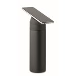 Gourde acier inoxydable, couvercle antidérapant pour téléphone, 420ml couleur noir deuxième vue