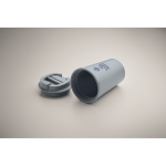 Gobelet à double paroi en maïs, capacité 350 ml couleur bleu gris quatrième vue