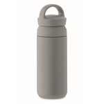 Gourde isotherme en acier inoxydable, anti-fuite, avec poignée, 320ml couleur gris foncé
