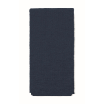 Écharpe extensible en polyester recyclé, couleurs classiques couleur bleu troisième vue