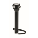 Lampe de poche marteau, coupe-ceinture, lumière COB pour urgences couleur noir deuxième vue