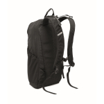 Sac à dos étanche avec bande réfléchissante, 15 pouces couleur noir deuxième vue