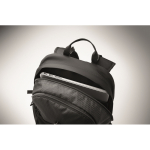 Sac à dos étanche avec bande réfléchissante, 15 pouces couleur noir cinquième vue photographique