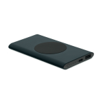Chargeur sans fil rectangulaire en aluminium recyclé, 5.000 mAh