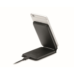 Chargeur sans fil pliable avec support pour téléphone portable 15W couleur noir troisième vue