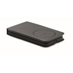 Chargeur sans fil pliable avec support pour téléphone portable 15W couleur noir quatrième vue