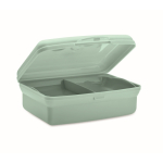 Boîte à déjeuner enfants en polypropylène recyclé à clip de 700 ml couleur vert menthe deuxième vue