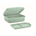 Boîte à déjeuner enfants en polypropylène recyclé à clip de 700 ml couleur vert menthe troisième vue