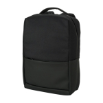 Sac à dos pour ordinateur portable en polyester avec sangle 15 pouces couleur noir première vue