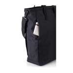Sac à dos ordinateur portable 15” avec 2 poches à fermeture velcro couleur noir cinquième vue