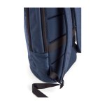 Sac à dos pour ordinateur portable 15 pouces avec 2 poches avant couleur bleu sixième vue