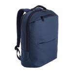 Sac à dos pour ordinateur portable 15 pouces avec 2 poches avant couleur bleu septième vue