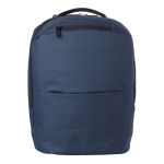 Sac à dos pour ordinateur portable 15 pouces avec 2 poches avant couleur bleu huitième vue