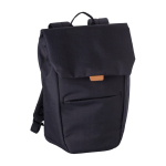 Sac à dos pour ordinateur portable 15 pouces fermeture métallique couleur noir sixième vue