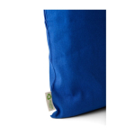 Sac en coton 100% recyclé, disponible en plusieurs couleurs, 120 g/m² couleur bleu quatrième vue