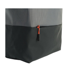 Sac à dos bicolore ordinateur portable 15” détails colorés couleur gris sixième vue