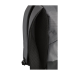 Sac à dos bicolore ordinateur portable 15” détails colorés couleur gris septième vue