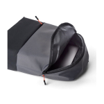 Sac à dos bicolore ordinateur portable 15” détails colorés couleur gris huitième vue