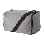 Sac de voyage pliable avec compartiment pour chaussures couleur gris première vue