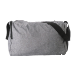 Sac de voyage pliable avec compartiment pour chaussures couleur gris deuxième vue