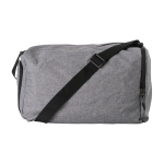 Sac de voyage pliable avec compartiment pour chaussures couleur gris quatrième vue