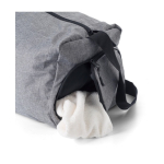 Sac de voyage pliable avec compartiment pour chaussures couleur gris cinquième vue
