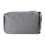 Sac de voyage pliable avec compartiment pour chaussures couleur gris sixième vue