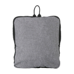 Sac de voyage pliable avec compartiment pour chaussures couleur gris septième vue