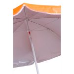 Parasol en polyester de couleur avec bord blanc et revêtement UV Ø150 deuxième vue