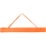 Parasol en polyester de couleur avec bord blanc et revêtement UV Ø150 quatrième vue