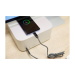 Câble de charge en nylon de 1 mètre avec ports USB-C 100W quatrième vue