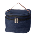 Sac isotherme avec intérieur en PEVA et extérieur en jean couleur bleu cinquième vue
