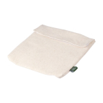 Sac isotherme pour en-cas en chanvre avec fermeture velcro 170 g/m² couleur kaki quatrième vue