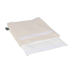 Sac isotherme pour en-cas en chanvre avec fermeture velcro 170 g/m² couleur kaki cinquième vue