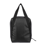 Sac isotherme en polyester avec poignées courtes pour le transport couleur noir sixième vue