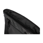 Sac isotherme en polyester avec fermeture velcro et bandoulière couleur noir première vue