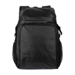 Sac à dos isotherme polyester PU plusieurs poches compartiments couleur noir troisième vue