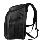 Sac à dos isotherme polyester PU plusieurs poches compartiments couleur noir cinquième vue