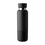 Thermos acier inoxydable 500ml avec finition mate et gobelet de 300ml couleur noir première vue