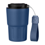 Tasse isotherme en acier inoxydable avec sangle assortie 320 ml première vue