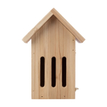 Maisonnette à suspendre en forme de papillon en bois de pin couleur marron première vue