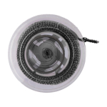 Mètre ruban rétractable, bouton-poussoir et mécanisme de blocage 1,5m couleur noir première vue